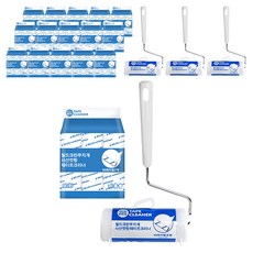 World Clean 斜切設計除塵滾輪 本體 + 6入補充包, 4套