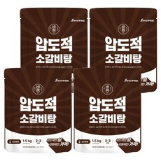 진한식품 압도적 소갈비탕, 1.5kg, 4개
