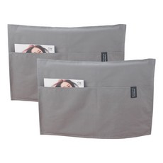 Hanee Tongsang 椅背套 B型 2入, 深灰色, 2個