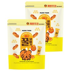 무직타이거 미니꿀꽈배기, 2개, 400g