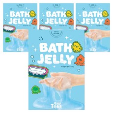 마이리틀타이거 목욕 배쓰젤리, 200g, 4개, 혼합색상