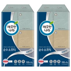 KLEANNARA 純柔軟腿紙巾, 100張, 12盒