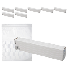 니토리 더블 지퍼백 화이트바 LL 12매, 8세트