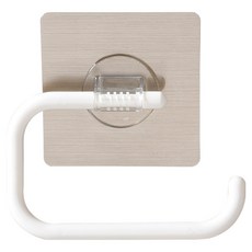 hillo 다용도 접착 화장실 휴지 걸이, 혼합색상, 1개