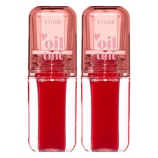 ETUDE 甜心寶貝滴答油彩唇釉, 04 甜蘋果, 4.2g, 2個