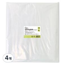 생활미소 김장비닐봉투, 4개, 10개입, 대형(약15포기)