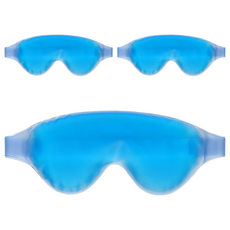 AMC 眼部冷熱敷袋眼罩 藍色, 1入, 3個