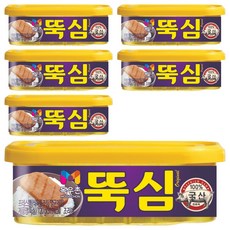 목우촌 뚝심, 120g, 6개