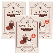 Sweetvia Dr.True SweetBee熱巧克力, 13.5g, 10條, 3盒