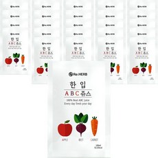 Re HERB ABC果汁, 100ml, 30個
