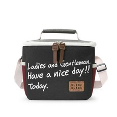 BLANC BLACK NEW DAVE 保冷袋 6L, 勃根地紅