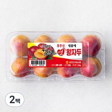 김천앤 고당도 후무사 왕자두 8입, 1.1kg, 2팩