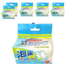 泡樂 茶樹抗菌衣物潔白皂4入 超濃縮天然配方, 600g, 6包