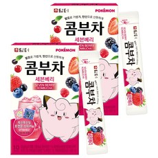 담터 포켓몬 세븐베리 콤부차, 5g, 10개입, 2개