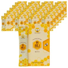 蜂蜜隨身包 10條入, 100g, 25個