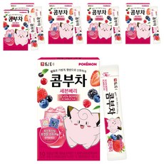 담터 포켓몬 세븐베리 콤부차, 5g, 10개입, 6개
