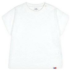 MilkBaby 유아용 통기성 플레인 오버핏 반팔 티셔츠