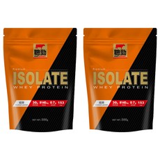 RED COW 紅牛 即溶乳清蛋白 焙茶風味, 2個, 500g