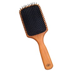 L3N 정전기방지 비치우드 쿠션 지압핀 브러쉬, 1개, 혼합색상