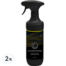 루나틱폴리시 슬릭폴 물왁스, 500ml, 2개