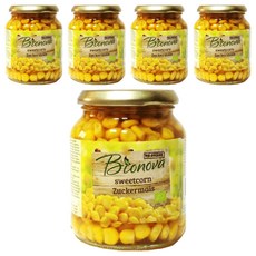 Bionova 甜玉米粒罐頭, 340g, 5個
