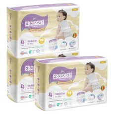 Ekossen 褲型尿布, L, 117片