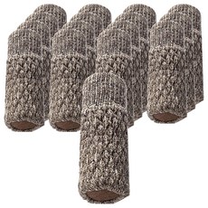 防滑針織桌腳椅套 16個入, 米色, 3.5 x 8.5cm, 1組