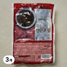 곰곰 연근조림, 1kg, 3개