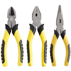 鋼絲鉗+尖嘴鉗+老虎鉗組, 1組