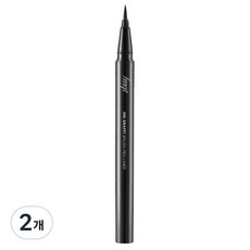 THE FACE SHOP 菲詩小舖 fmgt 墨水筆刷眼線液筆 0.6g, 01 墨黑色, 2個