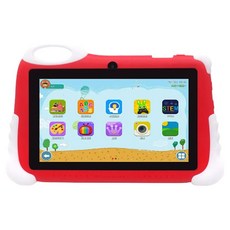 IS 愛思 KT600Pro-CH2 兒童平板電腦 128GB 紅色 內建多款寓教於樂APP 護眼模式 安全無毒, Wi-Fi + Cellular (4G), 1台