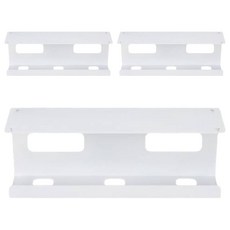 延長線電線整理收納架, 3個, 白色