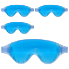 AMC 眼部冷熱敷袋眼罩 藍色, 1入, 4個