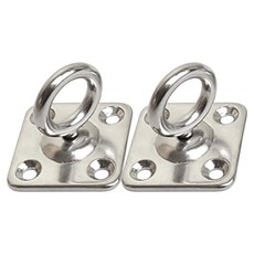 不鏽鋼旋轉環形掛鉤 小, 2個