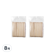 연우 미니 네일 우드 스틱 11.4cm 100p, 8개