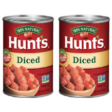 Hunt's 切丁蕃茄, 411g, 2罐