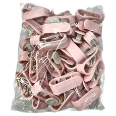 無針款床單固定扣, 50入 ABS材質, 粉色