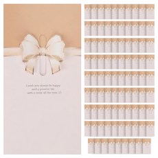 OON 顏色3D紙明信片, 90個, 棕色