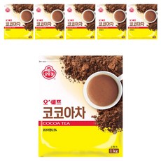 OTTOGI 不倒翁 可可粉, 1kg, 1包, 6包