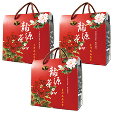 龍源茶品 鑫龍源 杉林溪高山綠茶 + 焦糖蜜香紅茶禮盒, 綠茶 30g 2包 + 焦糖蜜香紅茶 30g 2包, 3盒