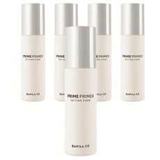 BANILA CO Prime Primer 定妝噴霧, 持久定妝 防水防汗 均勻服貼皮膚 外出免補妝, 100ml, 5件
