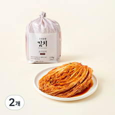 조선호텔 포기김치 프레시, 2.5kg, 2개