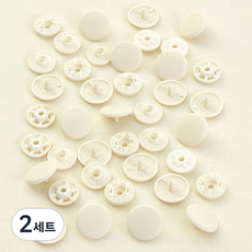 썬그립 멀티 썬그립 티단추 15mm 세트, 03 오트밀, 2세트