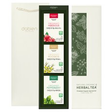 dabien 綜合草本茶禮盒組 1號, 草本茶 3款+禮品盒+購物袋, 1組