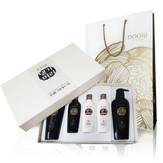 DAENG GI MEORI 禮盒 3號 洗髮精 400ml 2入+145ml+護髮素 145ml 2入+購物袋, 1套