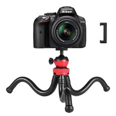 하이어데코 문어거치대 핸드폰 삼각대 5 x 5 x 30 cm 몸체+핸드폰 홀더, MSB21072901, 1개