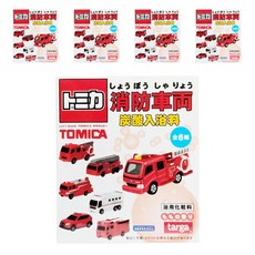 targa 消防車沐浴球 附玩具 款式隨機, 75g, 5盒