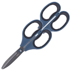 deLi 得力 DELI 得力易剪剪刀 170mm 77754, 藍色, 2個