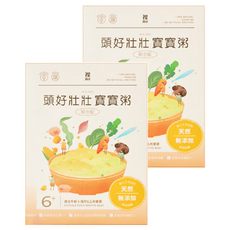 裸廚房 頭好壯壯 小寶寶粥 3包 Set, 6個月以上寶寶適用, 無添加, 360g, 2盒