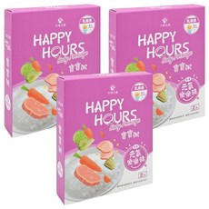 HAPPY HOURS 寶寶粥 2包入 元氣樂樂豬 Set, 適合6個月以上嬰幼兒, 300g, 3盒